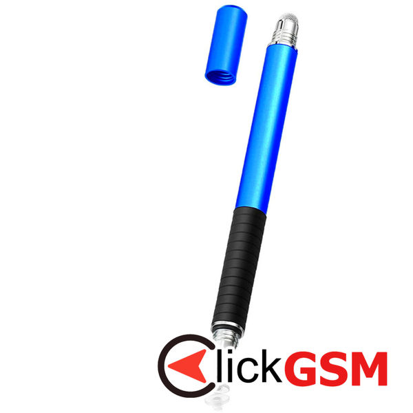 Techsuit - Stylus Pen (JC02) - Aluminum Alloy, Android, iOS, Microsoft - Dark Blue