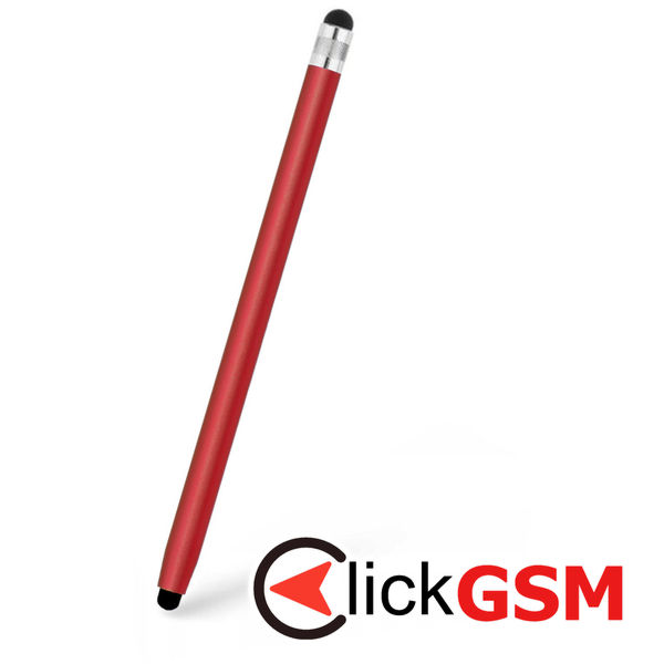 Techsuit - Stylus Pen (JC01) - Aluminum Alloy, Android, iOS, Microsoft - Red
