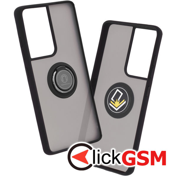 Techsuit - Glinth - Samsung Galaxy S21 Ultra 5G - Black