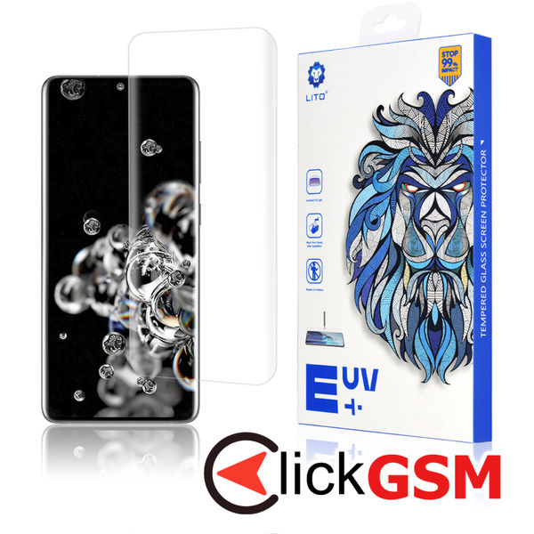 Lito - 3D UV Glass - Samsung Galaxy S20 Ultra 4G / S20 Ultra 5G - Clear