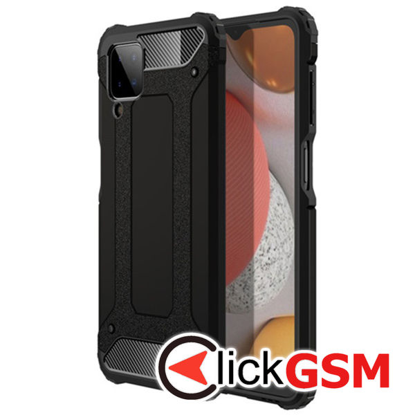 Techsuit - Hybrid Armor - Samsung Galaxy A12 / A12 Nacho - Black