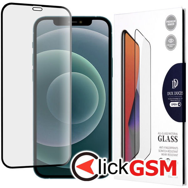 Dux Ducis - Tempered Glass - iPhone 12 Pro Max - Black
