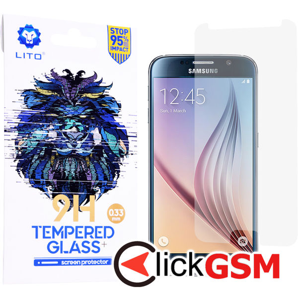 Lito - 2.5D Classic Glass - Samsung Galaxy S6 G920 - Clear
