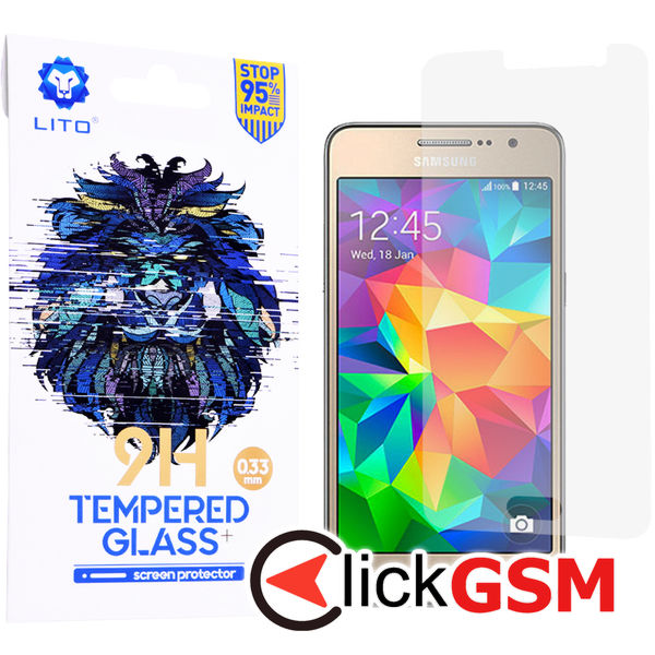 Lito - 2.5D Classic Glass - Samsung Galaxy Grand Prime G530 - Clear