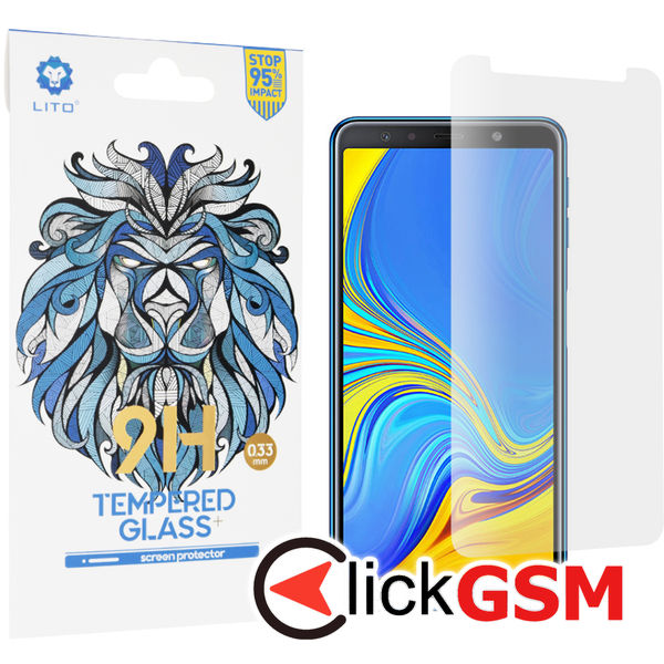 Lito - 2.5D Classic Glass - Samsung Galaxy A7 2018 - Clear
