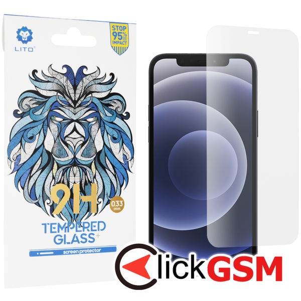 Lito - 2.5D Classic Glass - iPhone 12 / 12 Pro - Clear