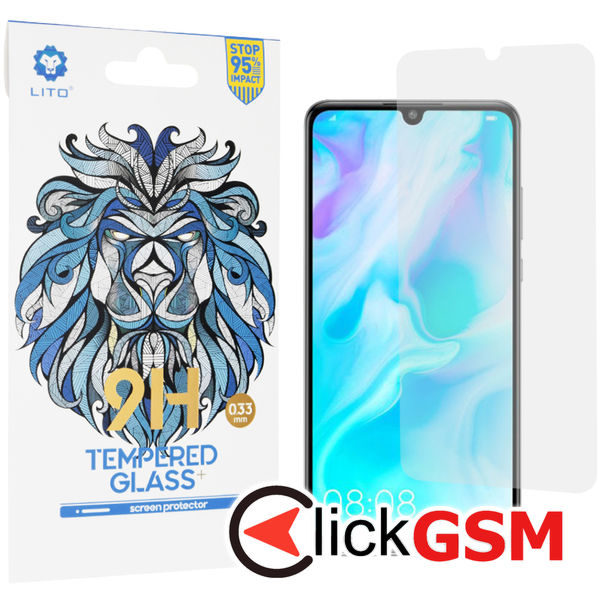 Lito - 2.5D Classic Glass - Huawei P30 lite / P30 lite New Edition - Clear