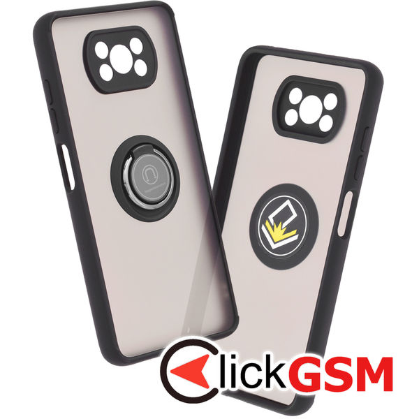 Techsuit - Glinth - Xiaomi Poco X3 / Poco X3 NFC / Poco X3 Pro - Black