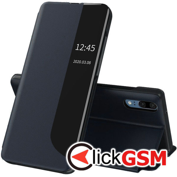 Techsuit - eFold Series - Huawei P20 - Dark Blue