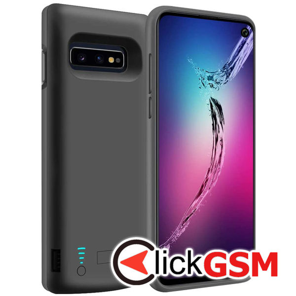 Techsuit - Power Pro Battery Case - Samsung Galaxy S10e - 5000mAh - Black