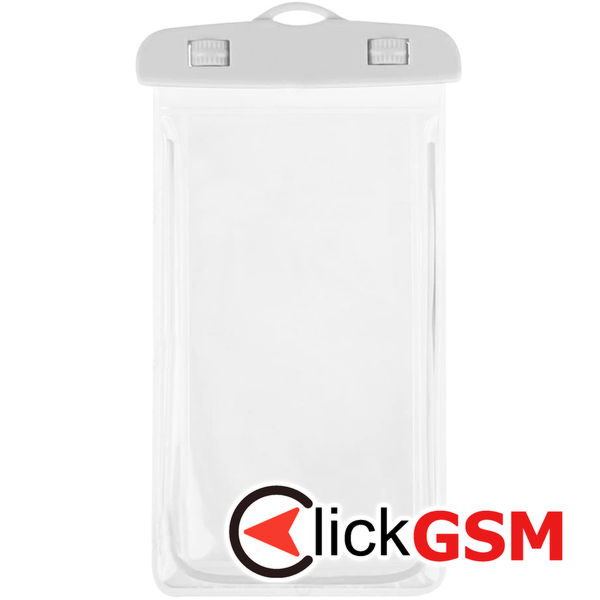 Usams - Waterproof Case (US-YD007) - IPX8, for Phone, max 6" - White