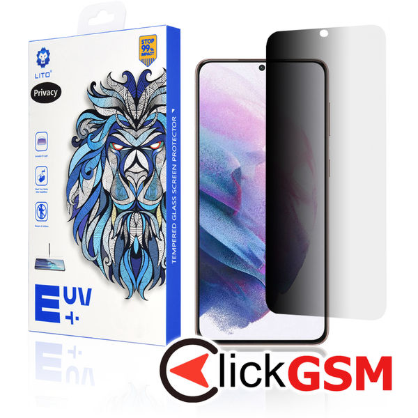 Lito - 3D UV Glass - Samsung Galaxy S21 Plus - PRIVACY