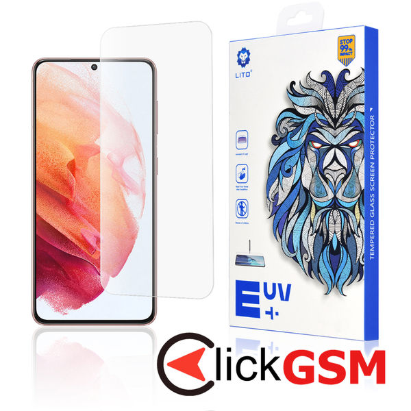 Lito - 3D UV Glass - Samsung Galaxy S21 - Clear