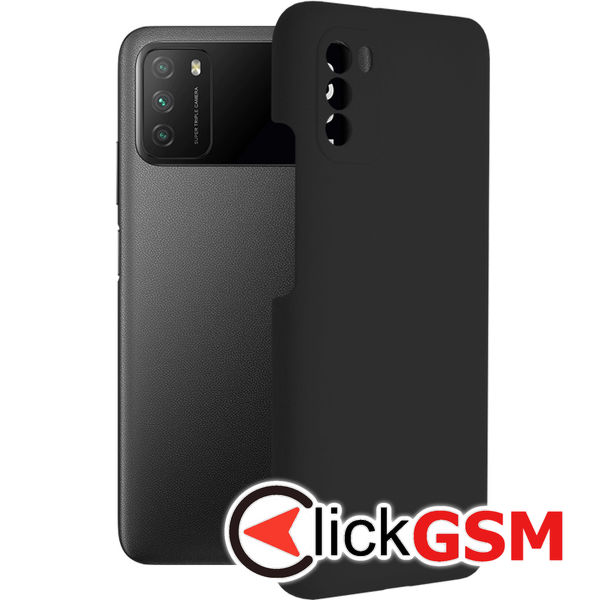 Techsuit - Soft Edge Silicone - Xiaomi Poco M3 - Black