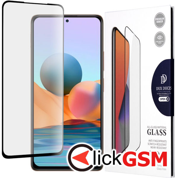 Dux Ducis - Tempered Glass - Xiaomi Redmi Note 10 Pro / Note 10 Pro Max - Black