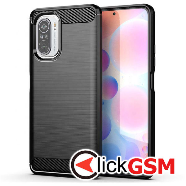 Techsuit - Carbon Silicone - Xiaomi Mi 11i / Poco F3 - Black