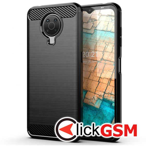 Techsuit - Carbon Silicone - Nokia G10 / G20 - Black