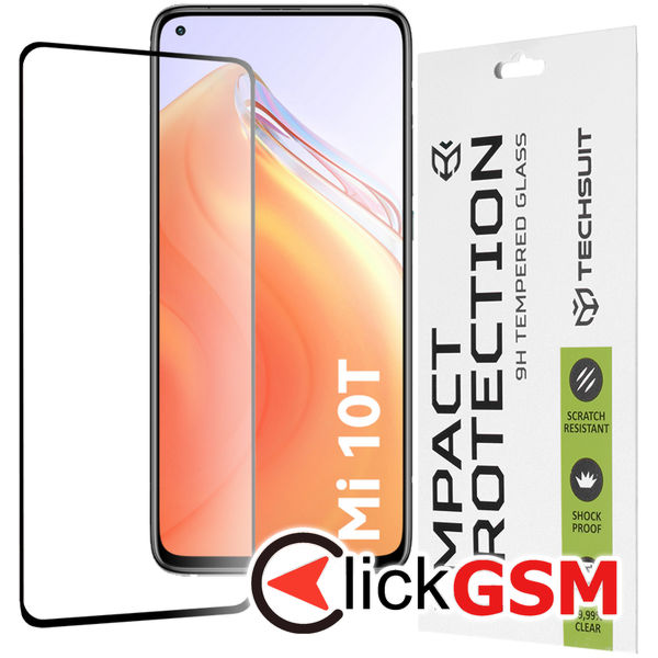 Techsuit - 111D Full Cover / Full Glue Glass - Xiaomi Mi 10T 5G / Mi 10T Pro 5G - Black