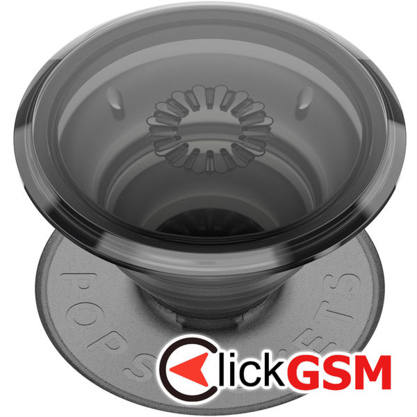 PopSockets - PopGrip - Translucent Black
