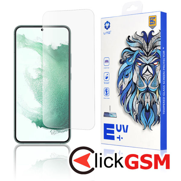 Lito - 3D UV Glass - Samsung Galaxy S22 Plus 5G / S23 Plus - Clear