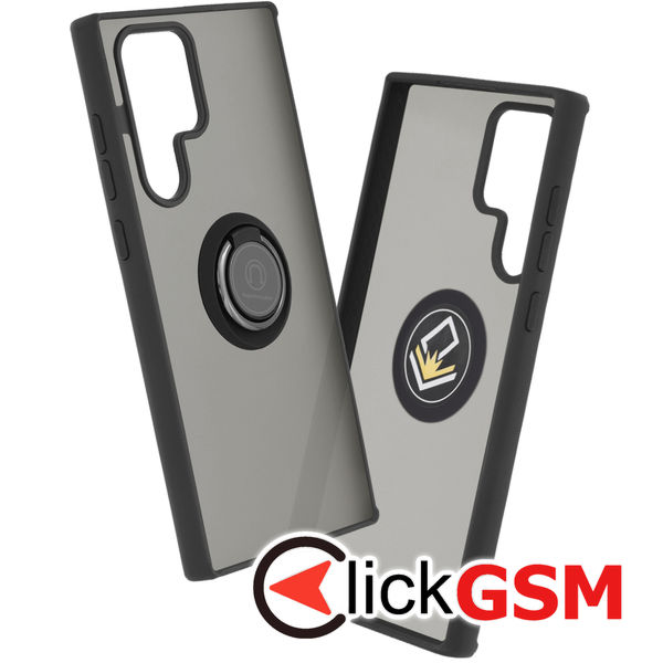 Techsuit - Glinth - Samsung Galaxy S22 Ultra 5G - Black