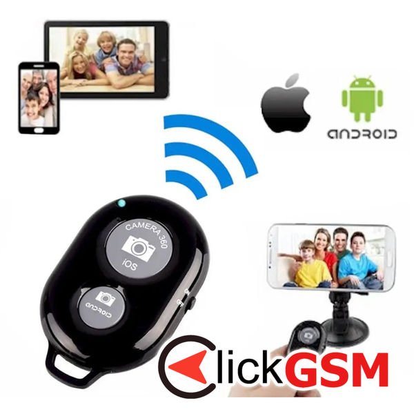Techsuit - Bluetooth Remote Control (RMC-01) - for Selfie, iOS 360