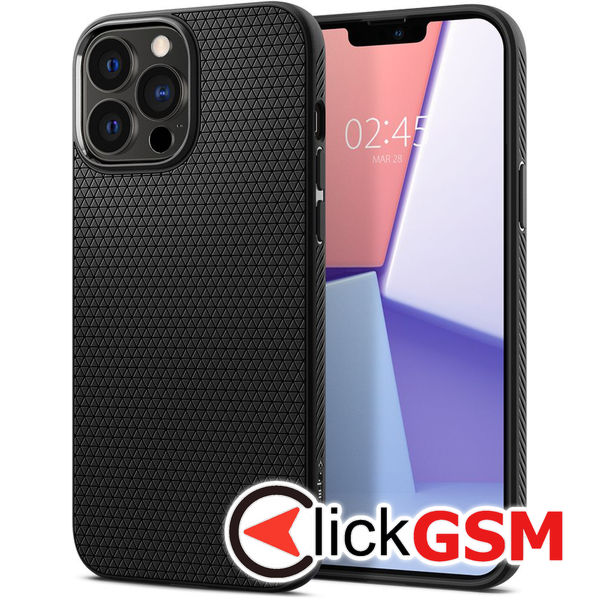 Spigen - Liquid Air - iPhone 13 Pro - Black