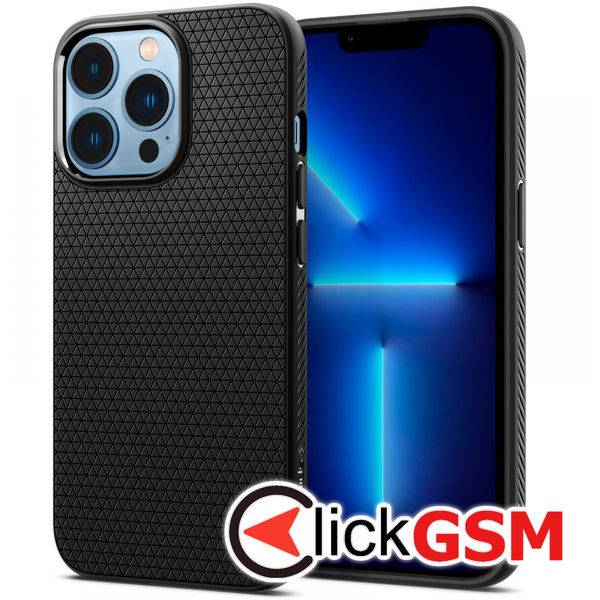 Spigen - Liquid Air - iPhone 13 Pro Max - Black