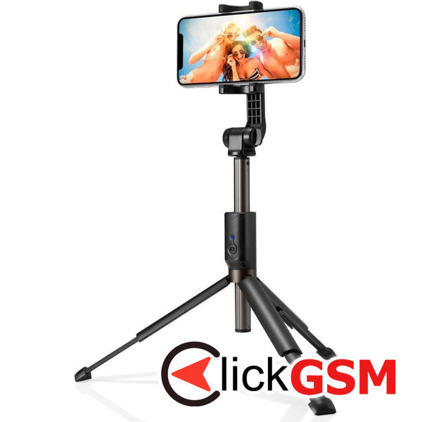 Spigen - Selfie Stick (S540W) - Stable Monopod & Tripod Mount with Bluetooth Remote Control, 90cm - Black