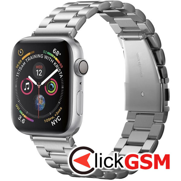 Spigen - Modern Fit - Apple Watch 1/2/3/4/5/6/7/8/9/SE/SE 2/Ultra/Ultra 2 (42/44/45/49mm) - Silver