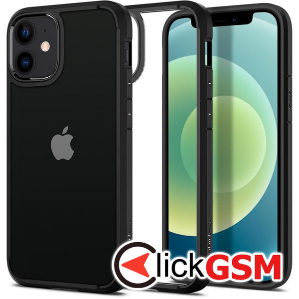 Spigen - Ultra Hybrid - iPhone 12 / 12 Pro - Black
