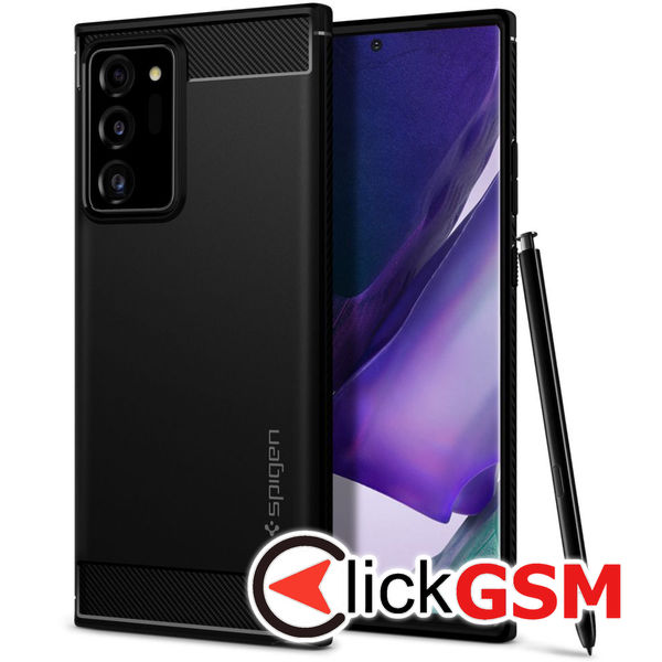 Spigen - Rugged Armor - Samsung Galaxy Note 20 Ultra / Note 20 Ultra 5G - Black