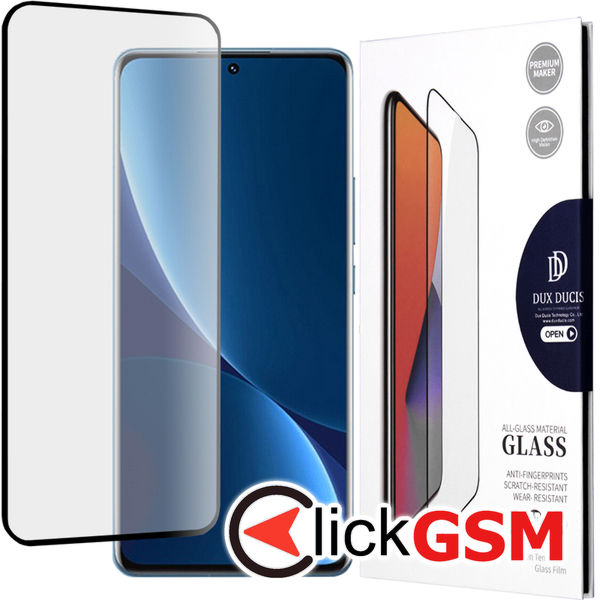 Dux Ducis - Tempered Glass - Xiaomi 12 Pro - Black