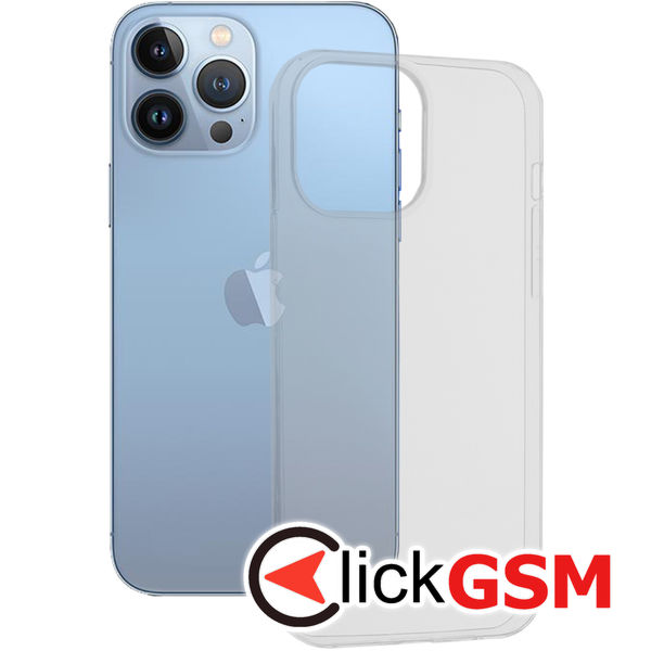 Techsuit - Clear Silicone - iPhone 13 Pro Max - Transparent