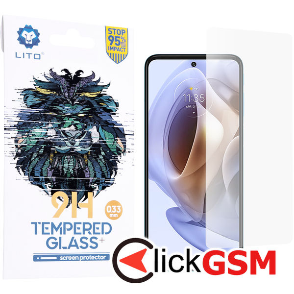 Lito - 2.5D Classic Glass - Motorola Moto G31 4G / Moto G41 4G / Moto G62 5G / Moto G71 5G - Clear