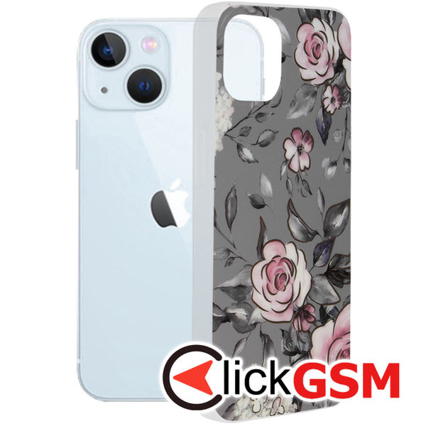 Techsuit - Marble Series - iPhone 13 - Bloom of Ruth Gray