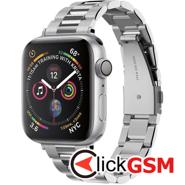 Spigen - Modern Fit - Apple Watch 1/2/3/4/5/6/7/8/9/SE/SE 2 (38/40/41mm) - Silver