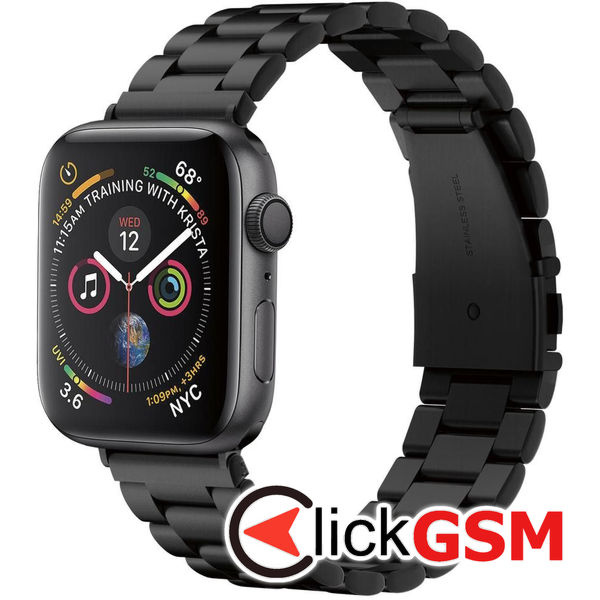 Spigen - Modern Fit - Apple Watch 1/2/3/4/5/6/7/8/9/SE/SE 2/Ultra/Ultra 2 (42/44/45/49mm) - Black