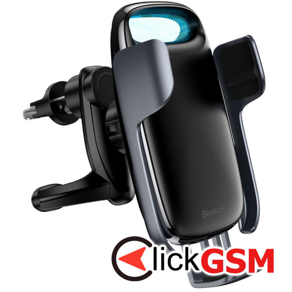 Baseus - Car Holder with Wireless Charging Milky Way (WXHW02-01) - for Air Vent, 15W - Black