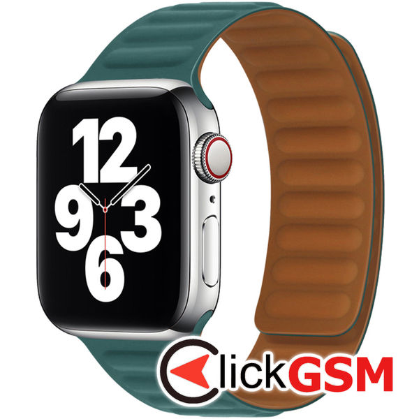 Techsuit - Watchband (W035) - Apple Watch 1/2/3/4/5/6/7/8/9/SE/SE 2/Ultra/Ultra 2 (42/44/45/49mm) - Turquoise