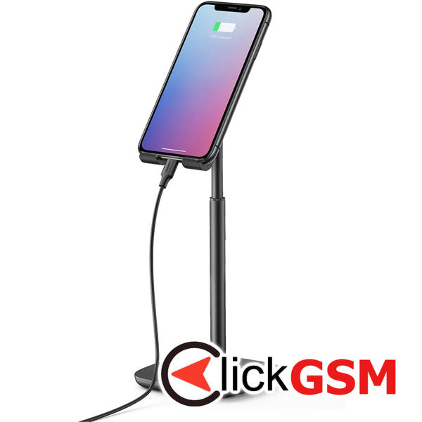 Ugreen - Desk Holder (80194) - Ajustable Arm (71mm) for Phones, Tablets, max 8" - Black