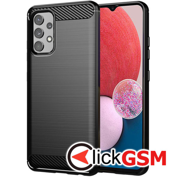 Techsuit - Carbon Silicone - Samsung Galaxy A13 4G - Black