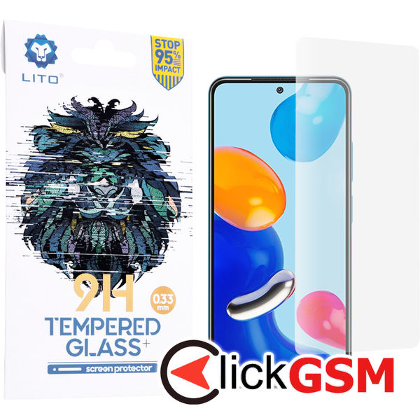 Lito - 2.5D Classic Glass - Xiaomi Redmi Note 11 / Note 11S / Poco M4 Pro 4G - Clear