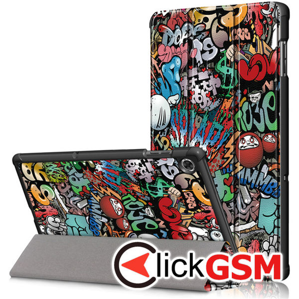 Techsuit - FoldPro - Lenovo Tab M10 Plus 3rd Gen (TB-125F/TB-128F) - Urban Vibe