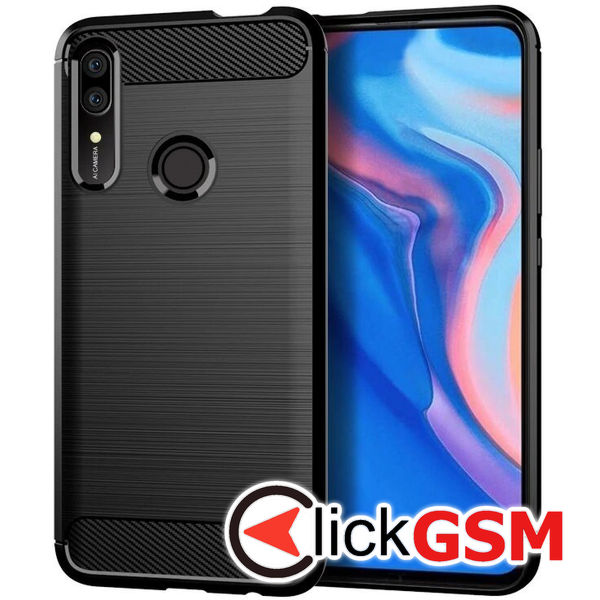 Techsuit - Carbon Silicone - Huawei P Smart Z - Black