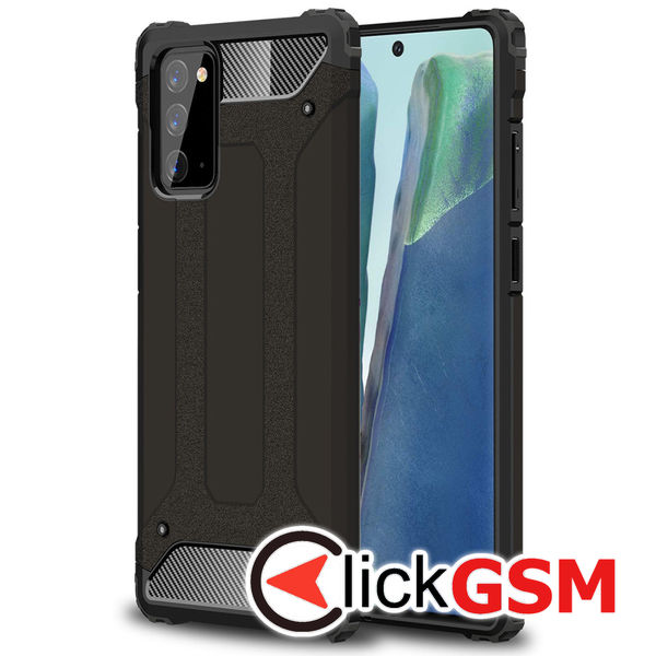 Techsuit - Hybrid Armor - Samsung Galaxy Note 20 / Note 20 5G - Black