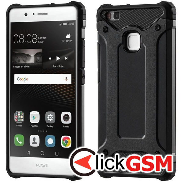 Techsuit - Hybrid Armor - Huawei P9 Lite / G9 Lite - Black