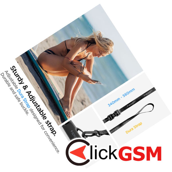 Spigen - Waterproof Case (A601) - IPX8, for Phone 3.5 - 7 - Clear