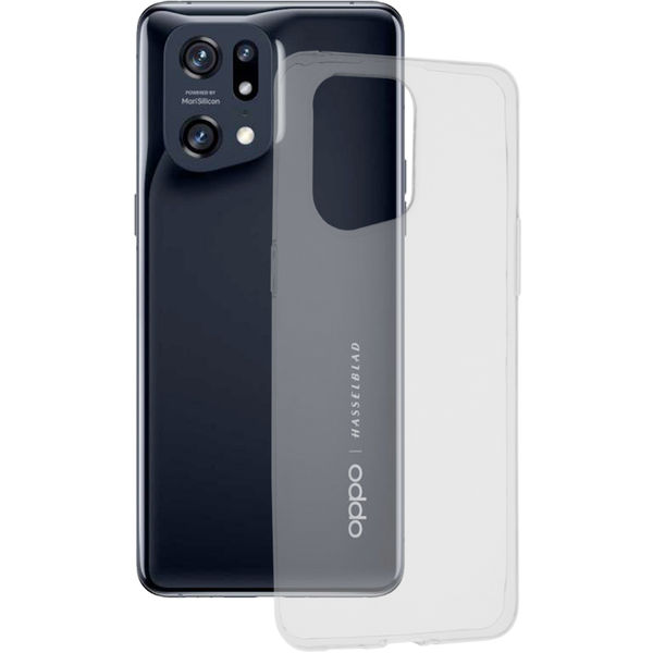 Techsuit - Clear Silicone - Oppo Find X5 Pro 5G - Transparent