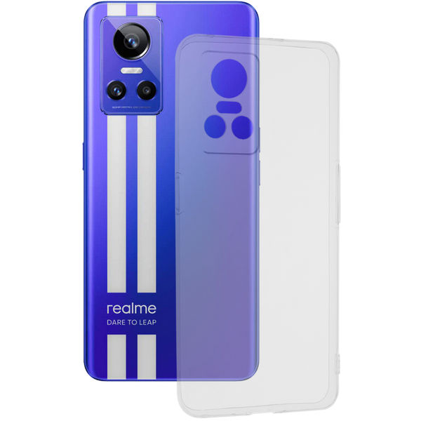 Techsuit - Clear Silicone - Realme GT Neo 3 80W / 150W - Transparent